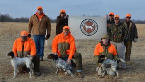 1st - Jerry Idlett with Sam, 3rd - Mike Evans with Joe, 2nd - Danny Shirley with Nikki