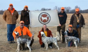 1st - Jerry Idlett with Buddy, 3rd - Pat Wardle with Dash, 2nd Tammy Butler with Jerry Idlett's Jake